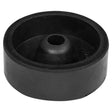 Rubber Round-Button C-Style sprue base 2-inch diameter for casting flask stability