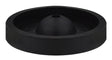 Rubber Round-Button C-Style Sprue Base 3-1/2 inch diameter black flexible rubber for investment casting support