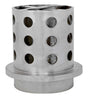 3x4 inch perforated stainless steel flask for casting with durable corrosion-resistant 304-grade metal and precise mold seating
