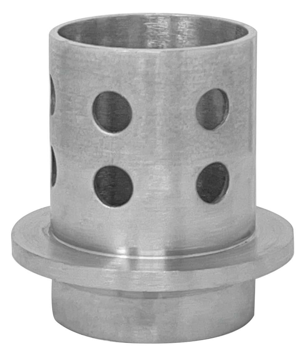 2.5" x 3.5" Perforated Stainless Steel Casting Flask by PMC Supplies