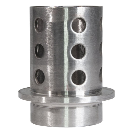 2.5" x 4" Perforated Stainless Steel Casting Flask by PMC Supplies