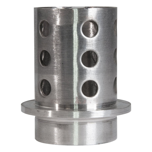 2.5" x 4" Perforated Stainless Steel Casting Flask by PMC Supplies