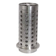 4" x 10" Perforated Stainless Steel Flask by PMC Supplies
