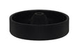 Black rubber cone tree sprue base with 3.5-inch diameter for centrifugal casting and vacuum lost wax processes