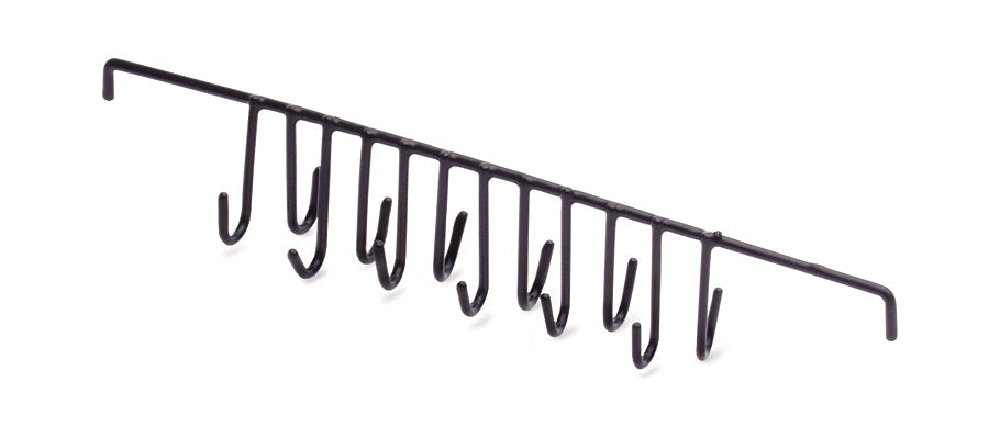 Hanging Cleaning Rack - 12 Ring Capacity
