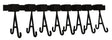 11-1/4" Ultrasonic Cleaner Bar Rack with 8 Hooks by PMC Supplies