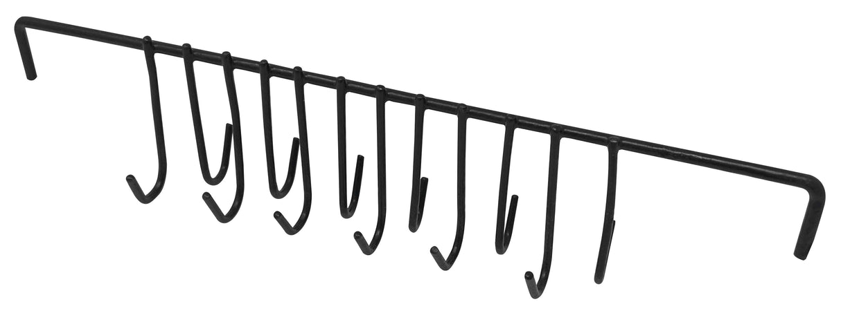Ultrasonic Cleaning Rack with 12 hooks, 11.75" length for secure, non-marring cleaning of multiple parts in ultrasonic machines