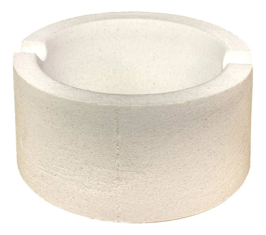 Wesgo Style Platinum Melting Dish Crucible | 8 oz Capacity