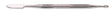6-1/2 inch stainless steel double-ended wax carver with knurled grip for precise wax sculpting