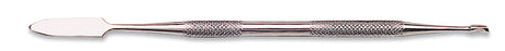 6-1/2 inch stainless steel double-ended wax carver with knurled grip for precise wax sculpting