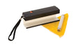 Diamond Gemlight portable lighting tool with Verilux and UV light for diamond and gemstone grading, includes cleaning cloth and battery.