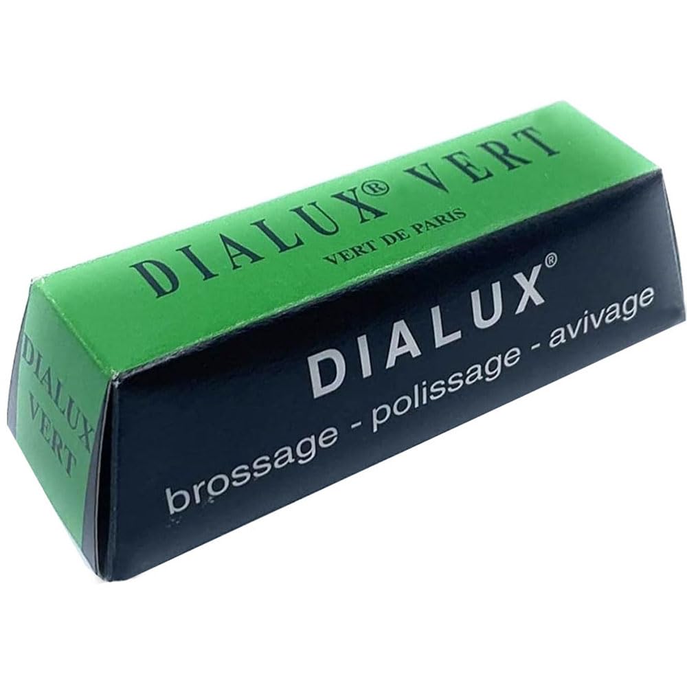 Pasta de pulido final Dialux Verde de 4 oz para metales más duros