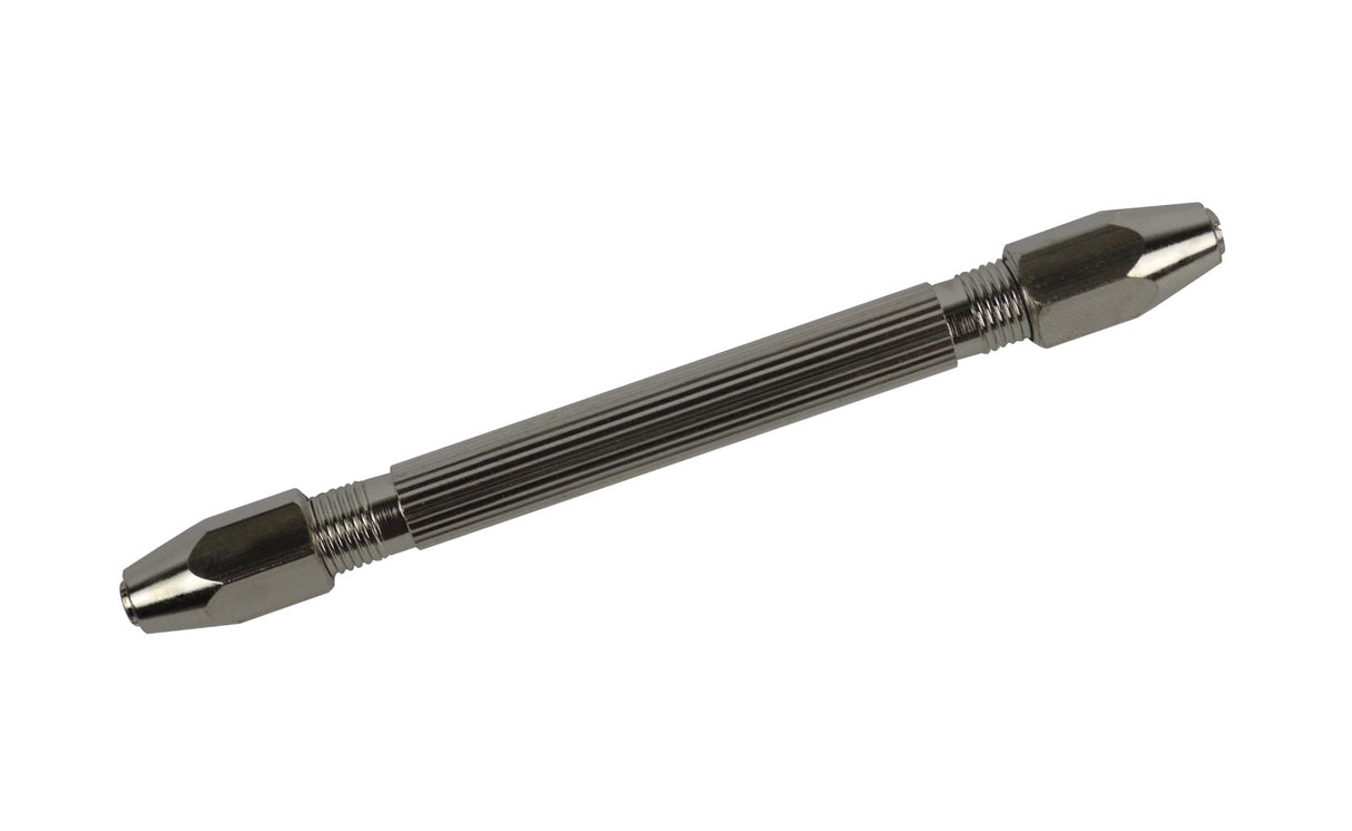 Double Mouth Hexagonal Pin Tong Vise with reversible collets and four-jaw steel body for precision tool holding
