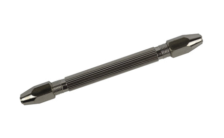 Double Mouth Hexagonal Pin Tong Vise with reversible collets and four-jaw steel body for precision tool holding