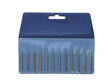 12 Piece Assorted Twist Drill Set with polished steel bits in 0.50-1.60 mm sizes for electronics and light metalwork