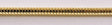 Close-up of 39-inch gold snake chain for eye loupe with smooth, snag-free finish