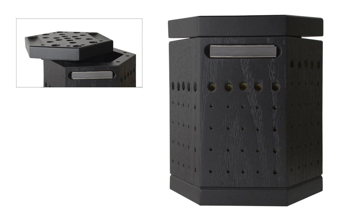 Rotating Hexagonal Magnetic Jewelers Bur and Tool Caddy Organizer