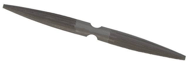 8-inch standard double-ended wax file with medium and coarse cut for shaping plastic, wax, wood, and metal clay