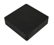 4x4 inch black rubber dapping block for jewelry shaping and repairs