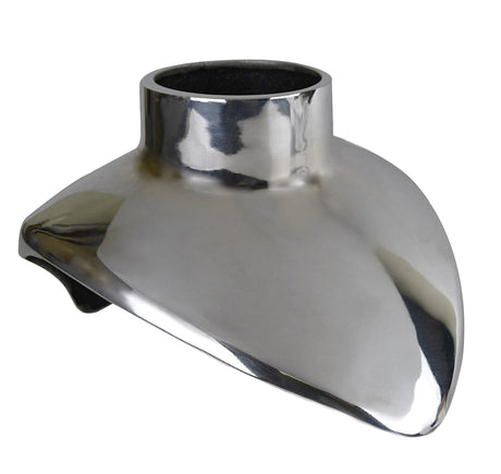 Extra large cast iron chrome-plated necklace mandrel for jewelry making and chain sizing