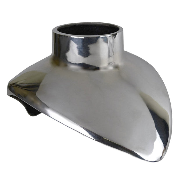 Extra large cast iron chrome-plated necklace mandrel for jewelry making and chain sizing
