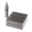 Round Bezel Block and Punch 17 Degree 3-16mm by PMC Supplies