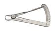 Stainless Steel Degree Gauge with 10 mm capacity and dual-side markings for precise measurement of small objects