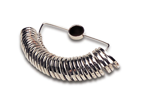 Flat Finger Gauge w/ Half Sizes From 1-15 by PMC Supplies