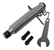 Foredom H.44T general-purpose rotary handpiece with 3 collets and wrench for jewelry making and crafts