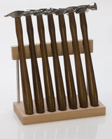 7-Piece Mini Trustrike Hammer Set with Wooden Stand