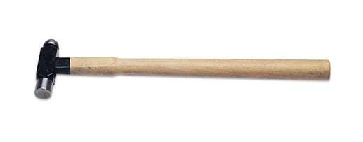 8 oz ballpein hammer with drop-forged steel head and hardwood handle for precision woodworking and metalworking tasks