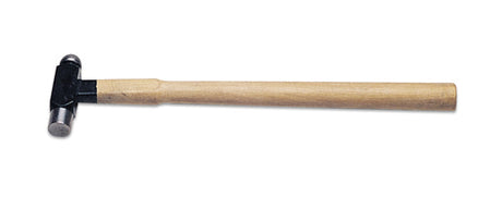 8 oz ballpein hammer with drop-forged steel head and hardwood handle for precision woodworking and metalworking tasks
