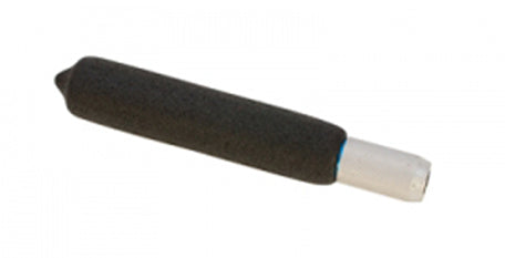 medium needle file with black grip handle for precise shaping and material removal