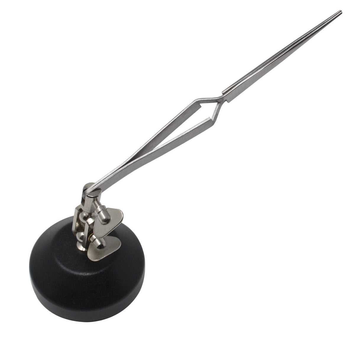 Helping Third Hand with 6-1/2" Cross-Locking Tweezers by PMC Supplies