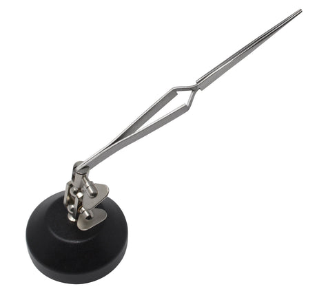 Helping Third Hand with 6-1/2" Cross-Locking Tweezers by PMC Supplies