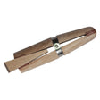 6-inch hardwood ring clamp with leather jaws and wedge for holding rings and small components securely during crafts and jewelry making