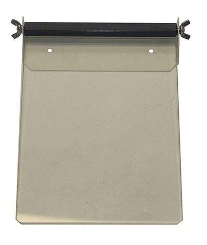 Clear adjustable acrylic Arbe Hood Shield for jeweler’s hoods, 6x9 inches, protective face shield