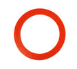 4 inch red silicone gasket ring for vacuum and centrifugal casting sealing