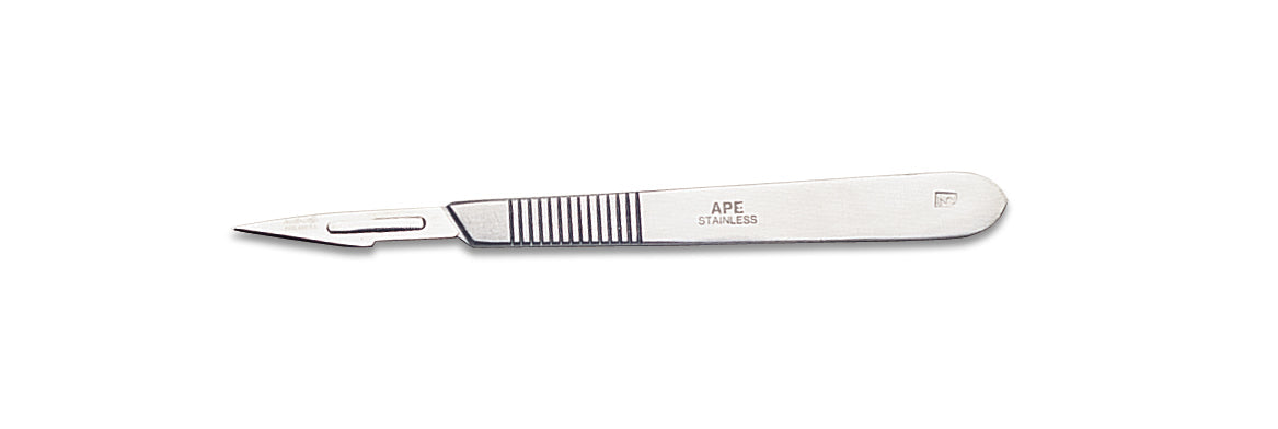 5 inch stainless steel scalpel handle #3 for precision mold cutting and professional use