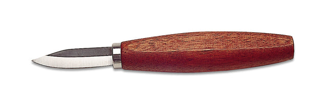 6" Traditional bench knife with stainless steel blade and ergonomic hardwood handle for scraping and prying tasks