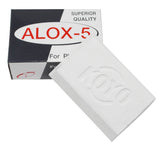 Compuesto de pulido Alox-5 Platinum White, barra de 80 gramos