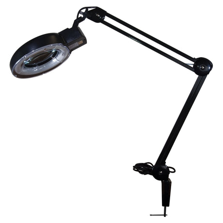 1.25X Black Magnifier Lamp with 5" Lens - DISCONTINUED by PMC Supplies