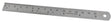 6 inch stainless steel ruler with measurement conversions and hanging hole