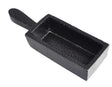 100 T. oz cast iron loaf pan ingot mold with handle for gold casting and heat retention