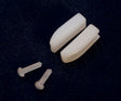 Replacement jaws and screws for PLR-831.00 precision tooling component.