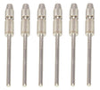 6 Pack 2mm Mandrel-Pin Chuck 3/32" For Silicone Pins by PMC Supplies