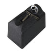 Compact black automatic electric torch lighter with one-handed ignition and windproof flame design
