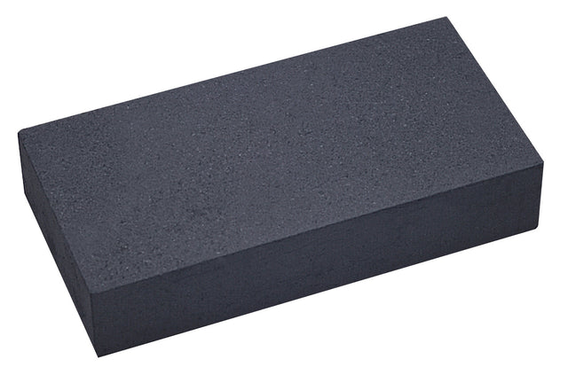 Hard charcoal block 5-1/2 x 2-3/4 x 1-1/4 inches compact, compressed for steady heat in soldering