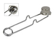 torch lighter with deep hood and nickel-plated finish for reliable ignition and durability