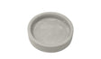 Borax ceramic dish for creating flux slurry in soldering with rough finish and shallow depth